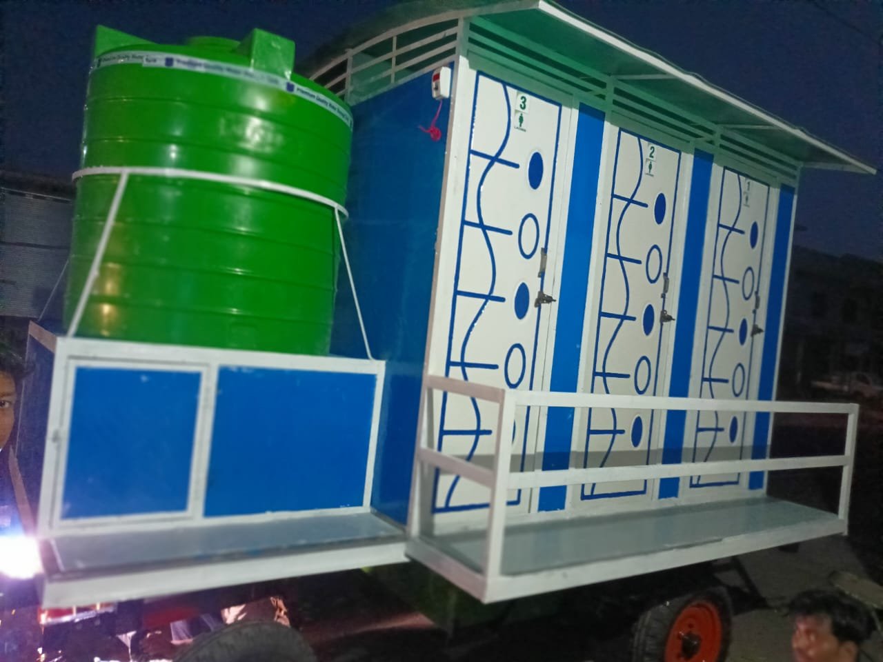 Containerized Mobile Sanitation Blocks